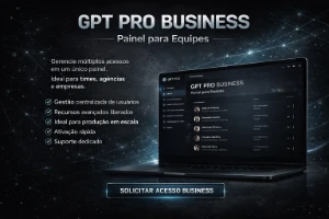 Painel Chat Gpt Pro Mensal (Você No Controle, No Seu Lucro!) - Premium