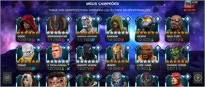 Conta Marvel torneio de campeões - Outros
