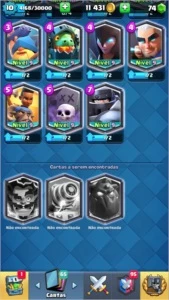 Conta Clash Royale