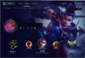 Conta lol prata 1 barato - League of Legends
