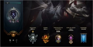 Conta LoL todos os campeões 161 skins - League of Legends