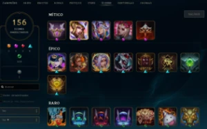 Conta Lol(League of Legends) Muitas skins raras - Elo Diama