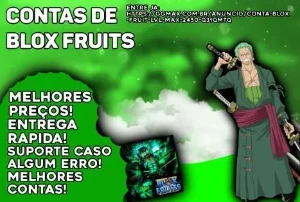 CONTA DE BLOX FUITS COM ROBUX -+ BOA - Roblox - Blox Fruits - GGMAX