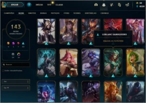 Conta de lol gold 3 - League of Legends