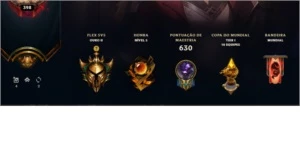 Conta de lol gold 3 - League of Legends