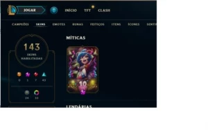 Conta de lol gold 3 - League of Legends
