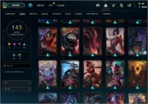 Conta de lol gold 3 - League of Legends
