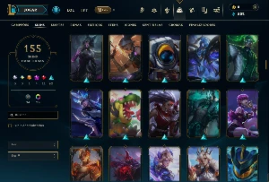 Diamante 3 com 140 Champs e 155 Skins ( MAIN JG ) - League of Legends LOL
