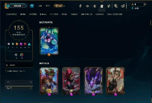 Diamante 3 com 140 Champs e 155 Skins ( MAIN JG ) - League of Legends LOL