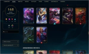Conta League of Legends NV215 LOL