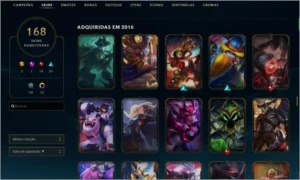 Conta League of Legends NV215 LOL