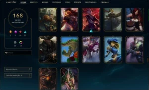Conta League of Legends NV215 LOL