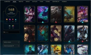 Conta League of Legends NV215 LOL