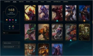 Conta League of Legends NV215 LOL