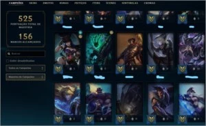 Vendo conta do LOL gold 3 102 skins com Kog'maw Hextec - League of Legends