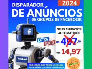 Disparador De Anuncio + Extra Bonus + Video Aulas - Serviços Digitais