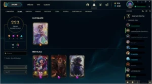 Conta LoL Ex Mestre Atual D4 / Todos os champ 223 Skin - League of Legends