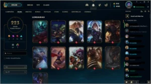 Conta LoL Ex Mestre Atual D4 / Todos os champ 223 Skin - League of Legends