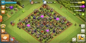 Conta CV 10 quase full - Clash of Clans