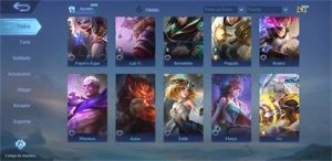 CONTA SIMPLES MOBILE LEGENDS