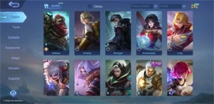 CONTA SIMPLES MOBILE LEGENDS