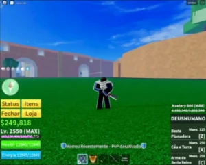 Conta Level Max Comngood Humano  E Com Fruta Mística  No Inv - Roblox