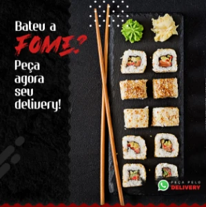 Pack 50 Artes Canva p/ Montar Psd Corel Restaurante Japonês - Outros