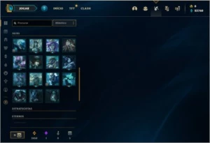 CONTA PLATINA 4 - ESSENCIA PARA TROCAR DE NOME - League of Legends LOL