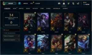 CONTA PLATINA 4 - ESSENCIA PARA TROCAR DE NOME - League of Legends LOL