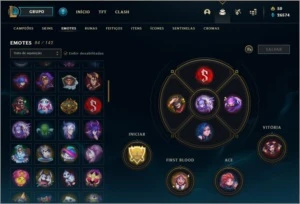 Conta valorant e lol - League of Legends