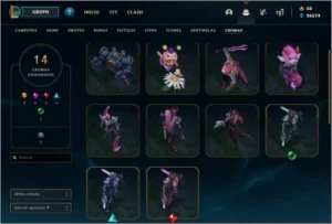 Conta valorant e lol - League of Legends