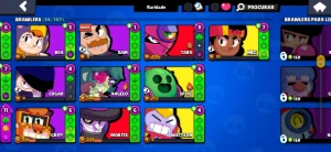 Conta Brawl stars 8000 troféus
