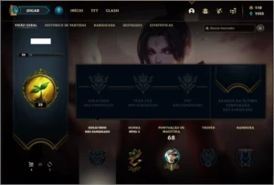 Conta unranked com 5 skins e 21 champs - League of Legends LOL