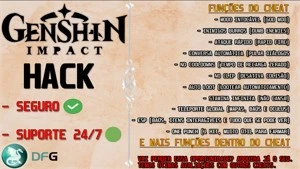 Hack para Genshin Impact VERSÃO 2.6 - Indetectável e SEGURO