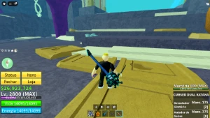Conta Blox Fruits Lvl Max Godhuman + Cdk (600 Maestria) - Roblox