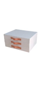 Gaveteiro para Joias e Bijuterias de 3 Gavetas - Artesanato e Personalizados