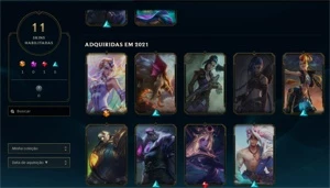 CONTA PLATINA - League of Legends LOL