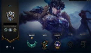 CONTA PLATINA - League of Legends LOL