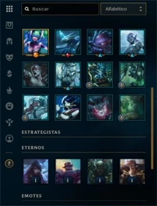 CONTA PLATINA - League of Legends LOL