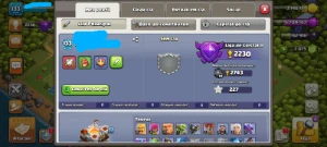 Conta Clash of Clan Cv11 - Clash of Clans
