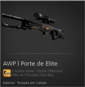 AWP / Porte de Elite / Testada em Campo - Counter Strike CS