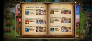 conta summoners war no servidor global com 64 nat5 e 190 6*