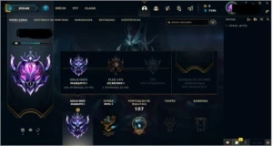 Conta league of legends d1