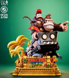 donkey kong country 3d stl - Impressão 3D e STL