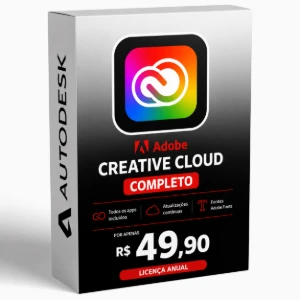 Adobe Creative Cloud 2026 com IA - 4 Meses