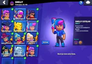 Conta brawl stars rara 2018. 17 passes Shelly estelar
