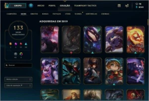 Conta lol Platina 3 - League of Legends