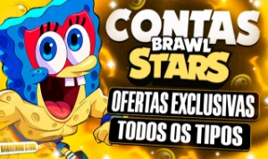 Contas Brawl Stars 95% OFF: Ranks Altos, e Preços Exlusivos