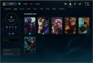 CONTA DIAMANTE 2 MMR MASTER - League of Legends LOL
