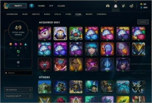 CONTA DIAMANTE 2 MMR MASTER - League of Legends LOL